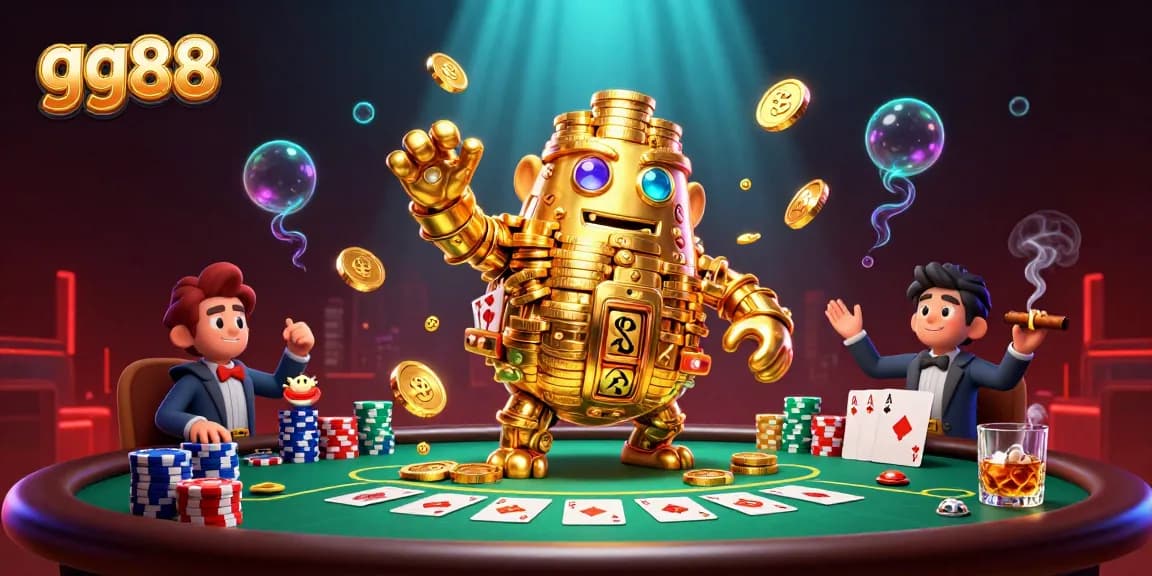 Pour tokens in the gg88 casino for big wins at the poker table featuring thrilling elements.