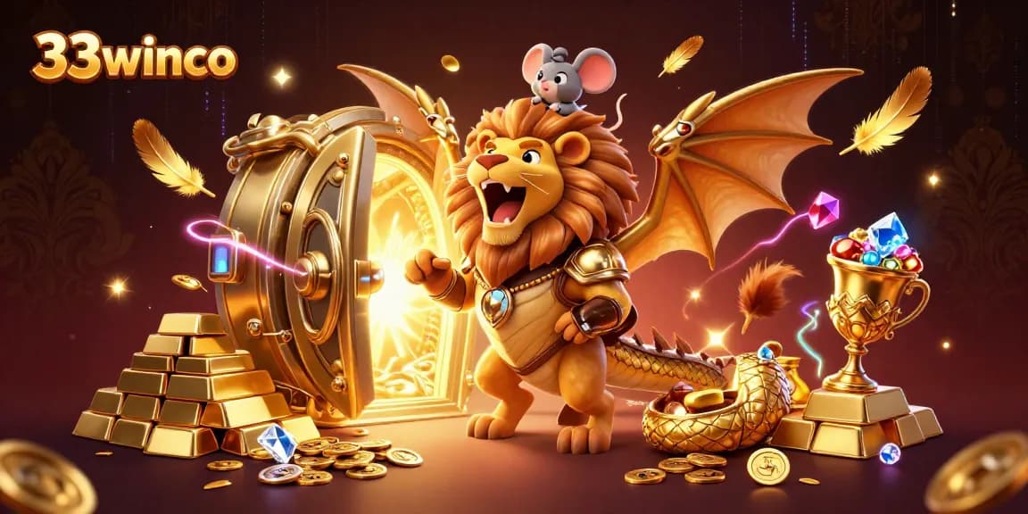Win big at 33winco with dazzling treasures and vibrant 3D casino action.