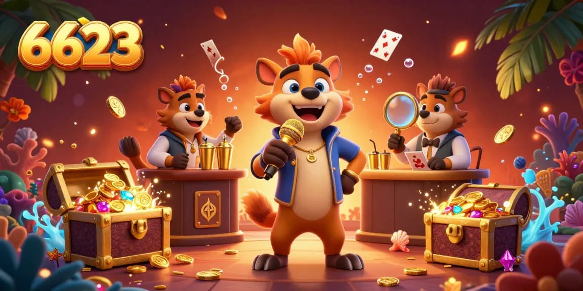 Experience the excitement of 6623's vibrant casino club scene, where hyenas entertain with comedy, cocktails, and security.