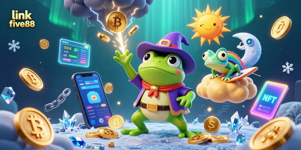 Engage with link five88's thrilling casino experience featuring vibrant characters and dynamic gold coin action.