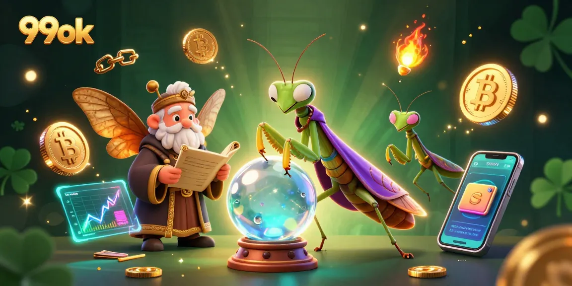 Experience exciting gameplay with 99ok as luck surrounds the mystical characters, energizing the casino scene.