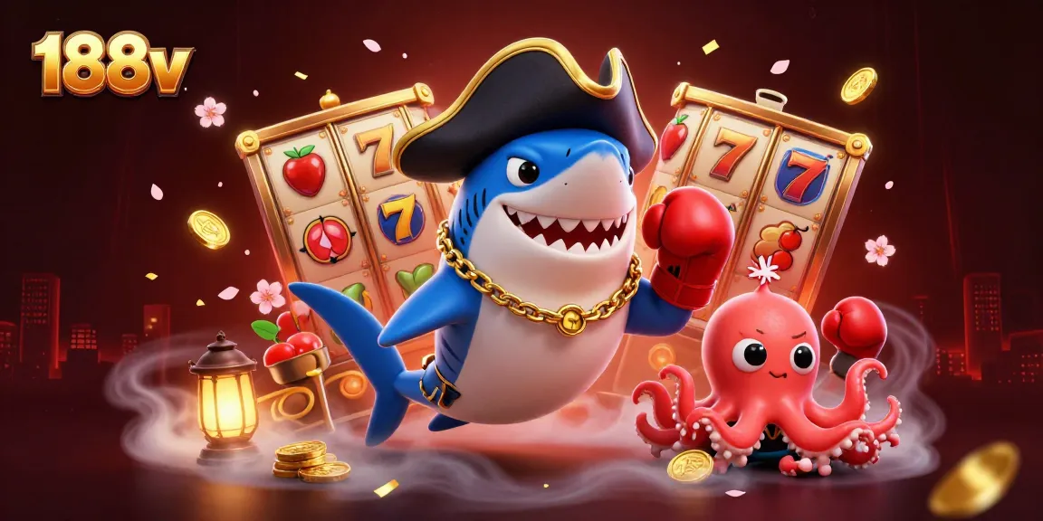 Engage with thrilling game dynamics at 188v featuring vibrant casino elements and characters.