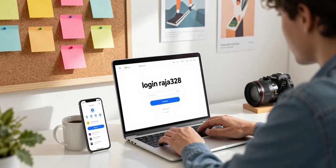 Efficient login raja328 experience in a modern workspace with user-friendly elements.
