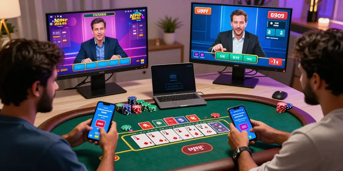 Engaging players enjoying the andar bahar casino game, vibrant live gameplay and instant cash withdrawals.