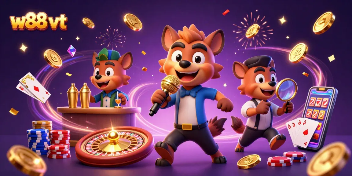 Chơi cá cược thú vị tại w88 vt với những trò chơi casino sôi động và ưu đãi hấp dẫn.