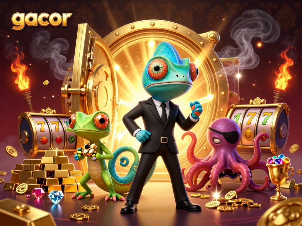 Menang besar di dunia gacor dengan agen rahasia chameleon dan teman gecko futuristik.