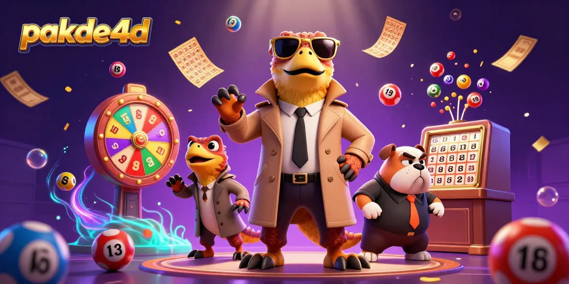 Pakde4d showcases raptors entering a casino lounge amidst vibrant gambling elements.
