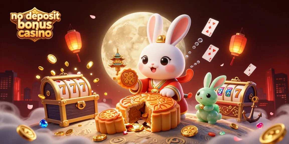 Experience the thrill of a no deposit bonus casino with vibrant slots and animated characters.