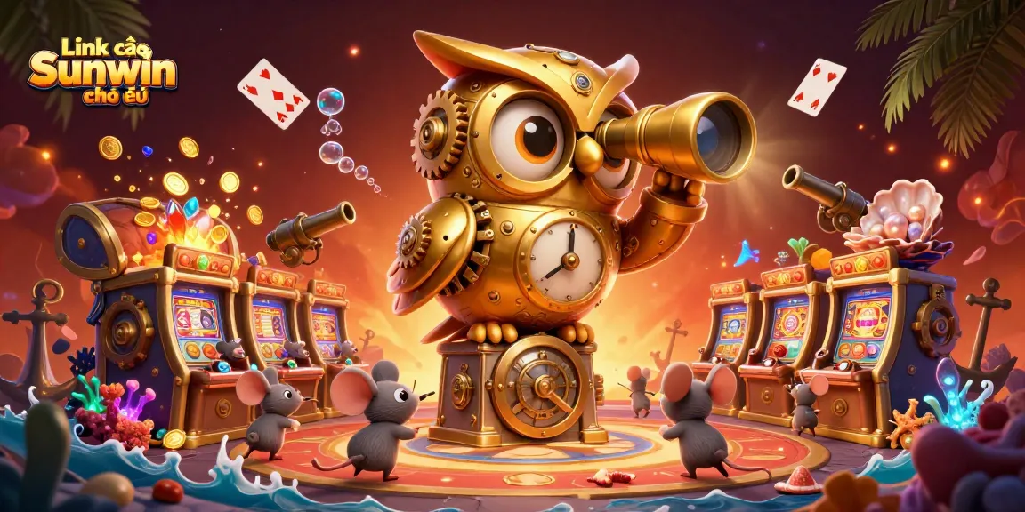 Experience the excitement of online gaming with Link vào Sunwin chính thức showcased in a vibrant casino scene.