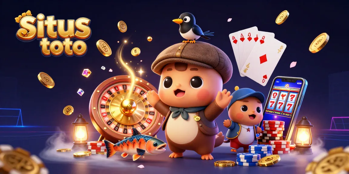Experience excitement and wins with situs toto through engaging slot games and top-tier casino action.