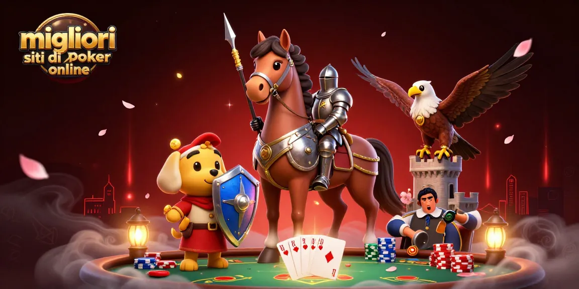 I migliori siti di poker online offrono emozionanti tavoli da gioco con chips e mani vincenti, un'esperienza unica.