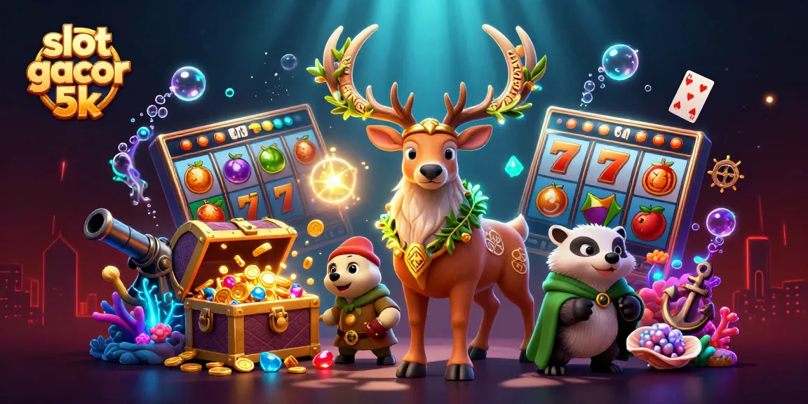 Engage with slot gacor 5k gameplay featuring vibrant characters and dynamic casino elements.