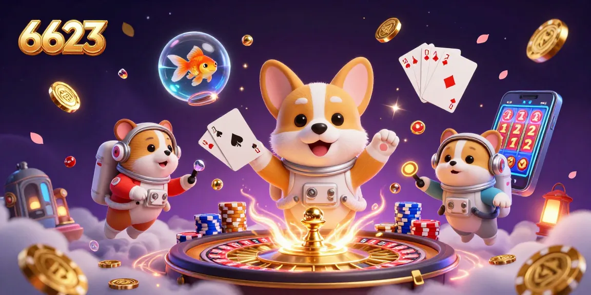 Engage with thrilling casino games at 6623, featuring exciting characters and dynamic gaming elements.