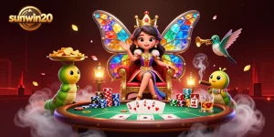 Engage in thrilling poker action with sunwin20, featuring dynamic characters and captivating casino atmosphere.