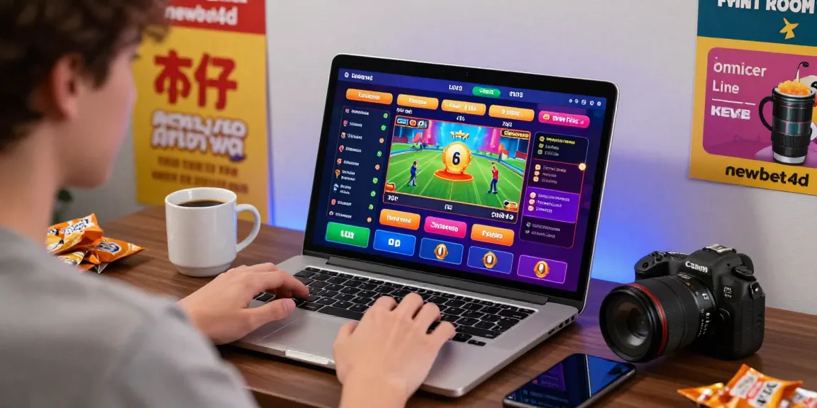 Online gambling environment showcasing newbet4d betting experience with vibrant graphics and engaging user setup.